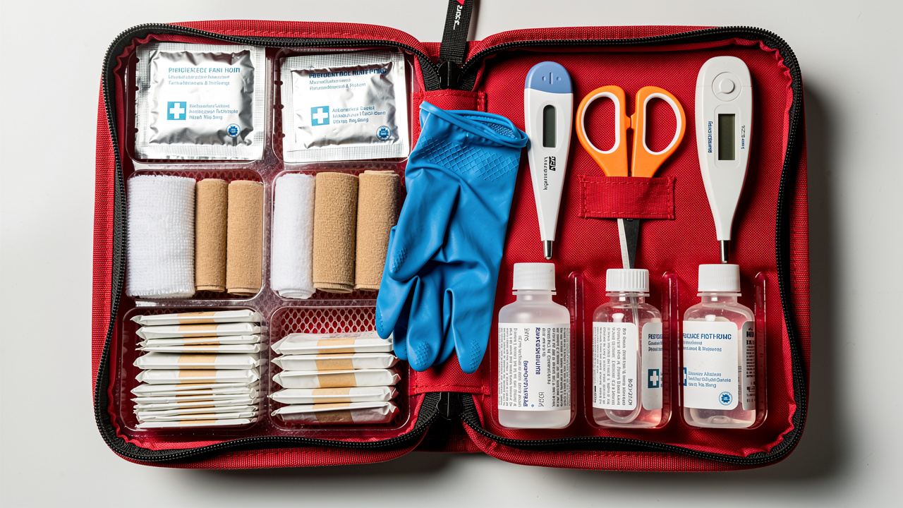 first aid kit contents list