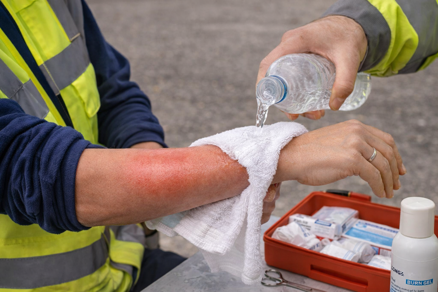 Types of Burns Degrees: First, Second, Third