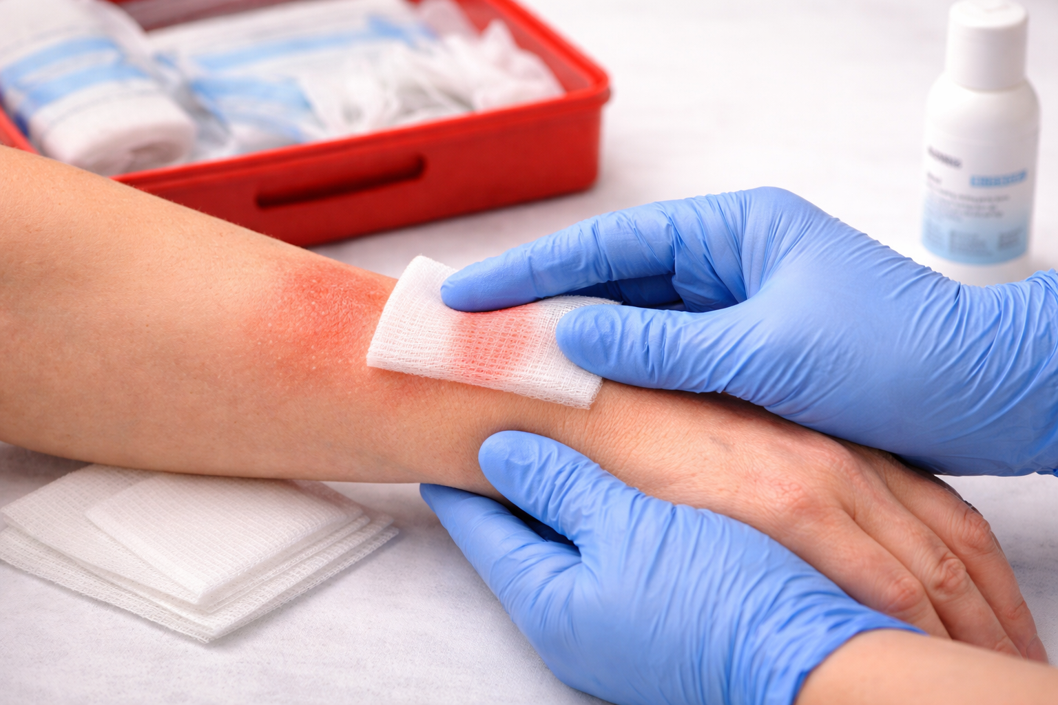 How to Treat Minor Burns Safely at Work
