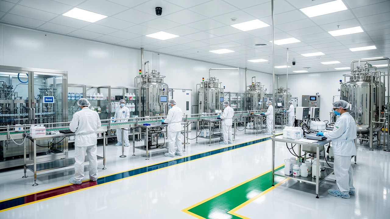Cleanroom facility for first aid product manufacturing