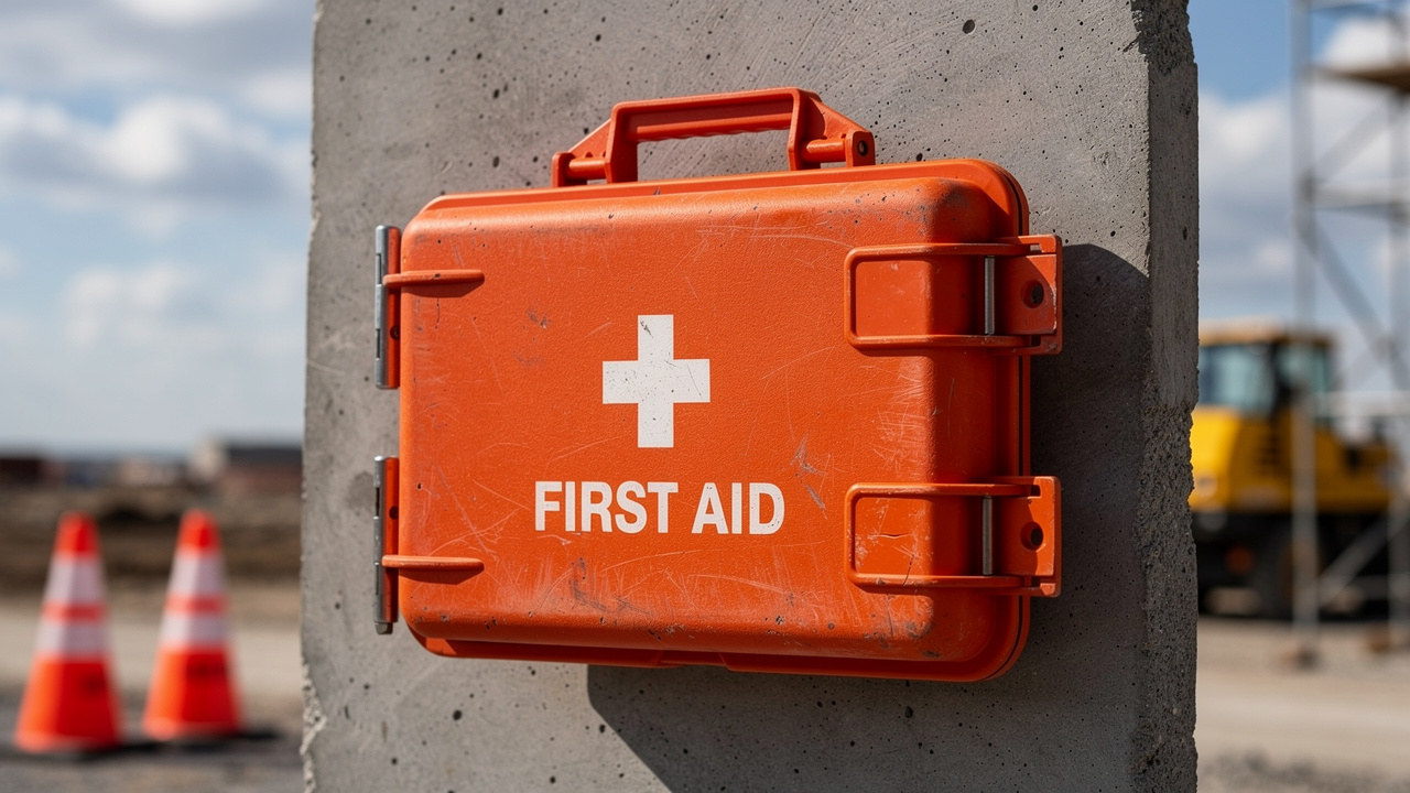 Construction First Aid Kit: ANSI Class B OSHA Guide