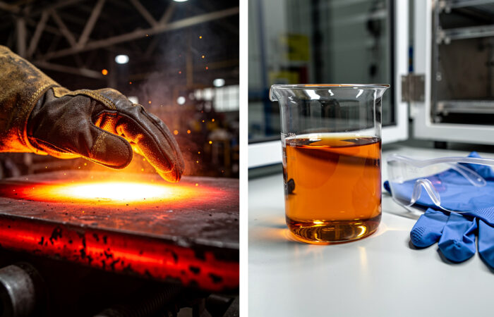 Thermal v chemical burns