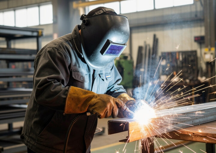 welding burns at workplace