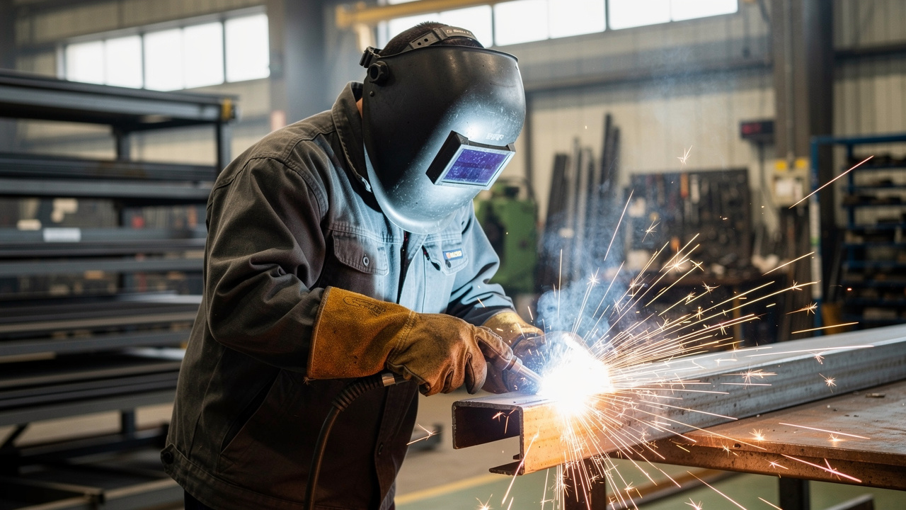 welding burns at workplace