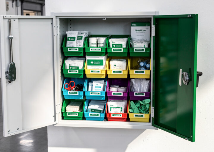 first aid storage cabinet