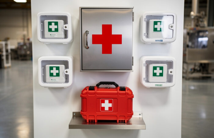 first aid boxes wholesale industrial station