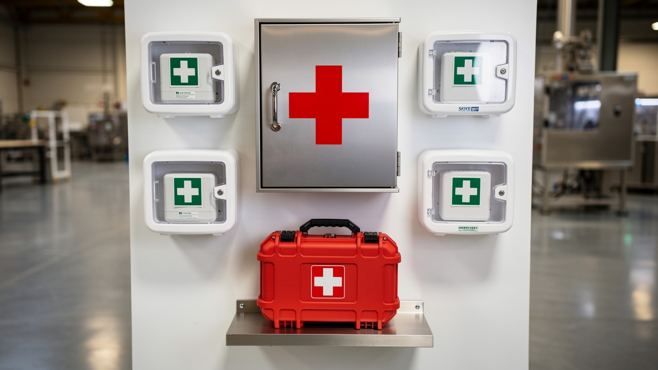 first aid boxes wholesale industrial station