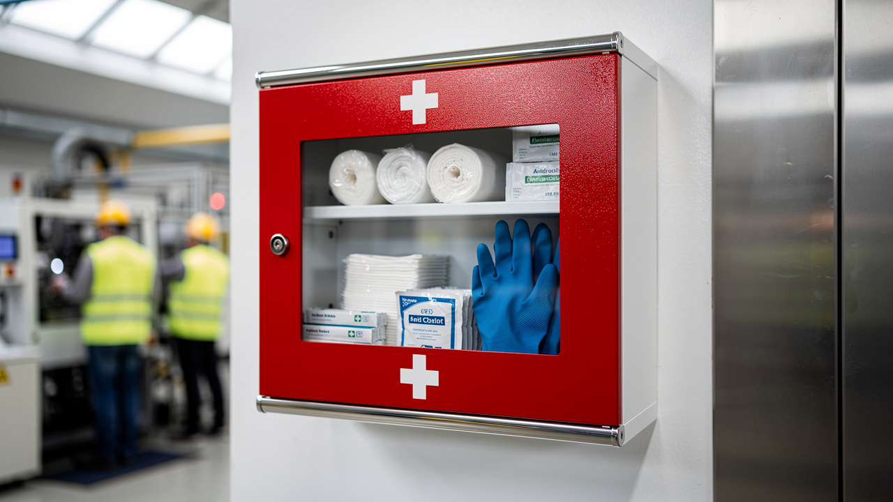 workplace first aid station